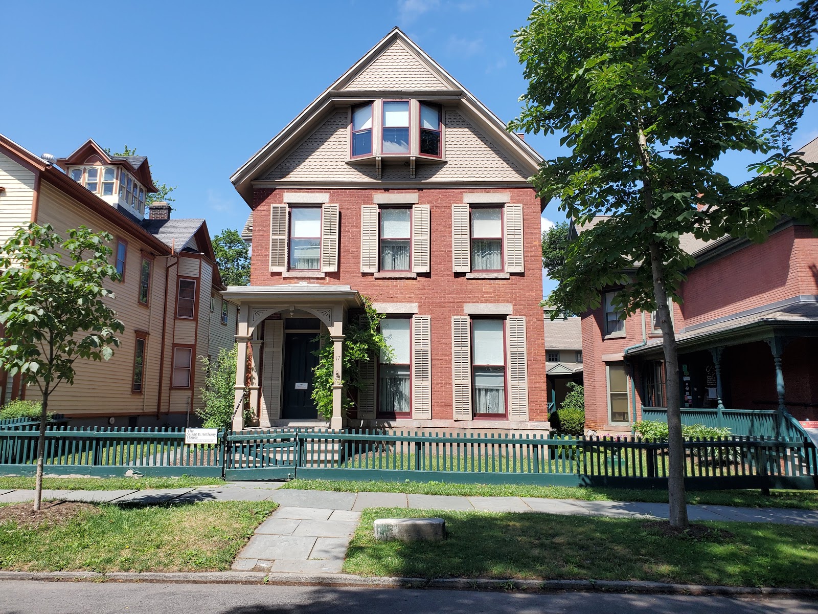 susan b anthony house tour