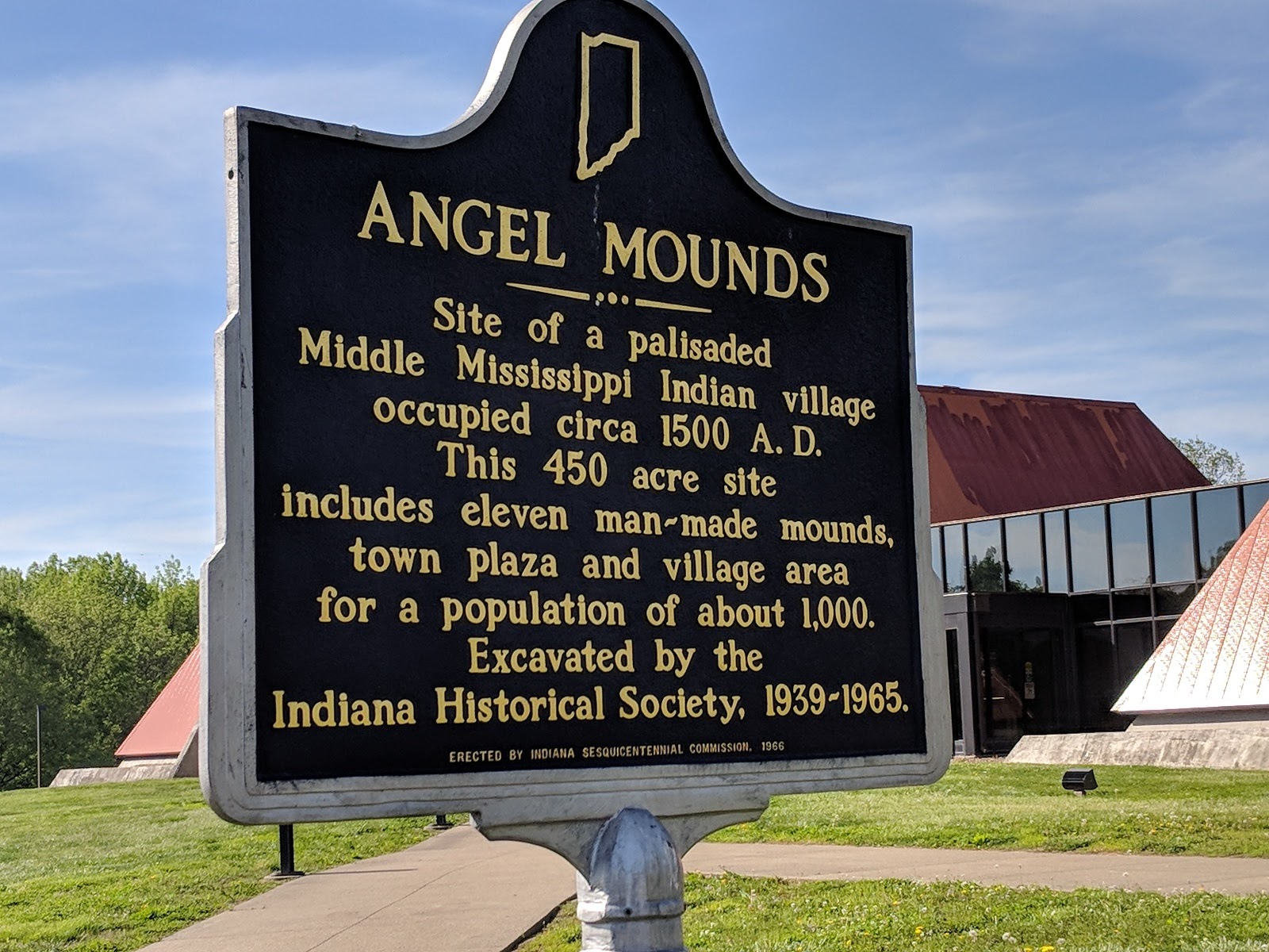 Angel Mounds Historic Site Go Wandering